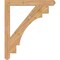 Ekena Millwork Merced Craftsman Smooth Bracket, Western Red Cedar, 3 1/2"W x 34"D x 40"H BKT04X34X40MRC04SWR - alternate 2
